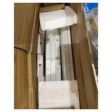 (white) YOUDENOVA 7 Tiers Vertical Shoe Rack, Wooden Shoe Storage Stand, Space Saving Vertical Shoe Organizer, Entryway Shoes Tower , Modern Shoe Rack Organizer