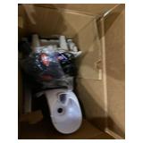 Hoover - PowerDash Corded Upright Deep Cleaner - White/Blue