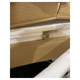 VASAGLE Golden End Table ULGT030W01