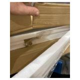 VASAGLE Golden End Table ULGT030W01