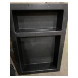 Novalinea Large Double Shelf Recessed Shower Niche, Ready to Tile, 25" x 17" x 3.75"