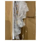 VASAGLE Coat Rack Free Standing with 7 Rounded Hooks, Wood Hall Tree, Entryway Coat Stand for Clothes, Hats, Purses, in the Entryway, Living Room, Dark Walnut URCR07WN