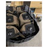 YEP HHO Large Elevated Folding Pet Bed Cot Travel Portable Breathable Cooling Textilene Mesh Sleeping Dog Bed 42/54 Inches Long