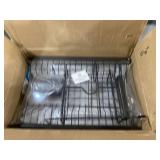 Dish Drying Rack, iSPECLE 304 Stainless Steel 2-Tier Dish Rack with Utensil Holder, Cutting Board Holder and Dish Drainer for Kitchen Counter