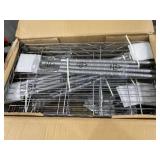 Himimi 6-Tier Wire Shelving Unit, Free Standing Shelf, Metal Storage Shelves, Heavy Duty Organizer Rack for Garage, Kitchen, Living Room, Bathroom, 21.26L x 11.42W x 62.99H, Silver