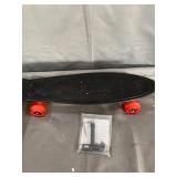 KMX 22" Mini Cruiser Skateboard for Boys Girls and Youth, Complete Beginner Skateb...