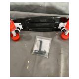 KMX 22" Mini Cruiser Skateboard for Boys Girls and Youth, Complete Beginner Skateb...