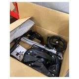 ELENKER Steerable Knee Walker Deluxe Medical Scooter for Foot Injuries Compact Crutches Alternative Black