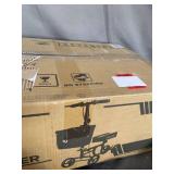 ELENKER Steerable Knee Walker Deluxe Medical Scooter for Foot Injuries Compact Crutches Alternative Black