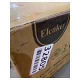 ELENKER Steerable Knee Walker Deluxe Medical Scooter for Foot Injuries Compact Crutches Alternative Black