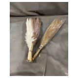 Luxury Pampas Grass Decor- 40pcs | 15pcs Brown, 15pcs Ivory & 10pc Reeds, Decor for Home Decorating, Plants Wedding Kitchen Yard, Natural Dried Pampas, Boho Home Decor, (White/ Brown)