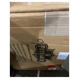 Pet Gate Dog Gate for Doorways, Stairs or House Freestanding, Folding, Accordion Style, Wooden Indoor Dog Fence by Petmaker (24-Inch, Gray)