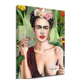 Anddy Frida Kahlo -Home Decor Wall Art Painting Print Framed Canvas for Living Room, Bedroom Decorative Artwork
