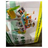 Upgrade Toddler Activity Table, Kids Table & Chair Set with 100PCS Building Blocks All-in-One Multi Activity Playset and Water Table Sand Table, Versatile Toys for Toddlers 3 4 5 6 Year Old