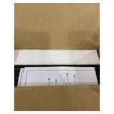 Furinno Turn-N-Tube 5-Tier Multipurpose Shelf Display Rack, Dark Cherry/Black