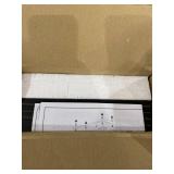 Furinno Turn-N-Tube 5-Tier Multipurpose Shelf Display Rack, Dark Cherry/Black