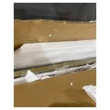 C Shaped End Table,Dorriss Small End Table MDF Marble Texture Coffee Table,Modern Simplicity C End Table with Steel Frame for Living Room,Bedroom