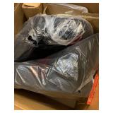 Lindsey Arched Back Upholstered Counter Height Stools Black (Set of 2)