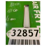 GoWISE USA Electric Mini Air Fryer with Digital Touchscreen + Recipe Book, 1.7-Qt up to 2 Qt Max, Black/Silver