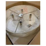 Rustic Farmhouse Jug Living Room Table Lamp