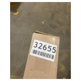 BLACK AND WHITE WALL CLOCK BATTERY OPERATED