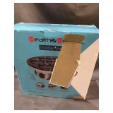 Health And Home Aluminum 7 Cup Electric Egg Frying Panmini Pancakemini Crepe ...