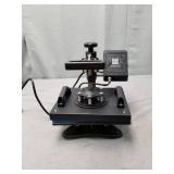 VEVOR 12X10 Inch Heat Press Dual Digital Heat Press Machine 650W Swing Away Heat Press T-Shirt Sublimation Printer Transfer 360 Degree Rotation for DIY T-Shirts