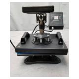 VEVOR 12X10 Inch Heat Press Dual Digital Heat Press Machine 650W Swing Away Heat Press T-Shirt Sublimation Printer Transfer 360 Degree Rotation for DIY T-Shirts