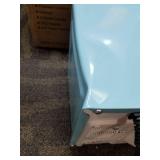 Galanz - Retro 0.7 Cu. Ft. Microwave - Bebop Blue Damage See Pictures