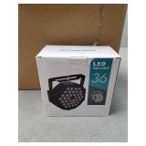 U`King LED Par Lights DJ Stage Light RGB 36 LED with Sound Activated Remote Control DJ Uplighting for Wedding Party Club Christmas Stage Lighting (8 Packs)