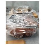 Copper Chef Non-Stick Cookware Set, Caseserole Pots, Pans, and Accessories