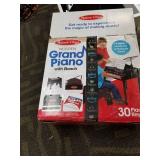 Melissa & Doug Learn-to-Play Classic Grand Piano (Mini Keyboard with 30 Hand-Tuned Keys, Non-Tipping Bench, High-Quality Materials, 23.65 H x 21.4  W x 10.05 L)