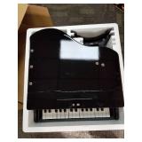 Melissa & Doug Learn-to-Play Classic Grand Piano (Mini Keyboard with 30 Hand-Tuned Keys, Non-Tipping Bench, High-Quality Materials, 23.65 H x 21.4  W x 10.05 L)