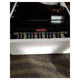 Melissa & Doug Learn-to-Play Classic Grand Piano (Mini Keyboard with 30 Hand-Tuned Keys, Non-Tipping Bench, High-Quality Materials, 23.65 H x 21.4  W x 10.05 L)