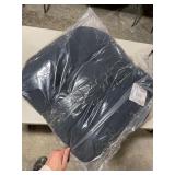 Indoor-Outdoor Reversible Patio Seat Cushion Pad 4-Pack 19 x 19 Charcoal