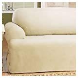 Better Homes and Gardens Solid T-Cushion Loveseat Slipcover