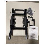 fieryred ladder mount bike rack for 2 bikes