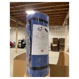 The Hensley 1-Inch Yoga Mat, Blue