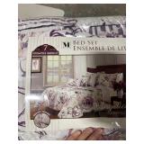 Safdie & Co. Purple Floral King Polyester Comforter Only