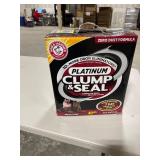 ARM & HAMMER Clump & Seal Platinum Cat Litter, Multi-Cat, 40 lb