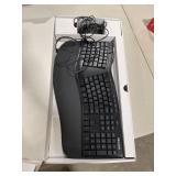 Ergonomic desktop keyboard and mouse- Microsoft