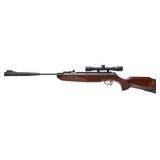 Forge Break Barrel Gas Piston .177 Caliber Pellet Air Rifle and 4x32 Scope with Rings