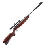 Forge Break Barrel Gas Piston .177 Caliber Pellet Air Rifle and 4x32 Scope with Rings