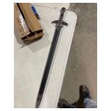 Vulcan gear 33in medieval crusader sword case, Excalibur sword