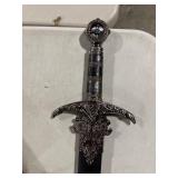 Vulcan gear 33in medieval crusader sword case, Excalibur sword
