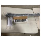 Yoofor retractable doorway gate gray