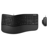 Ergonomic desktop keyboard and mouse- Microsoft