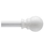 Kenney Davenport Petite Cafe Decorative Window Curtain Rod