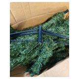 Artificial Christmas Tree w/ LED String Lights