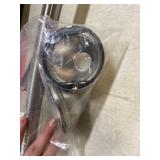 Curved Bathroom Wall-Mounted Shower Rod